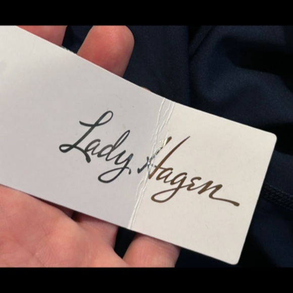 Lady Hagan Pull On Athletic Golf Skort​ Skirt Stars Red White Blue Size XL - NWT - Picture 12 of 15